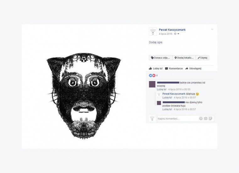 Facebook comments